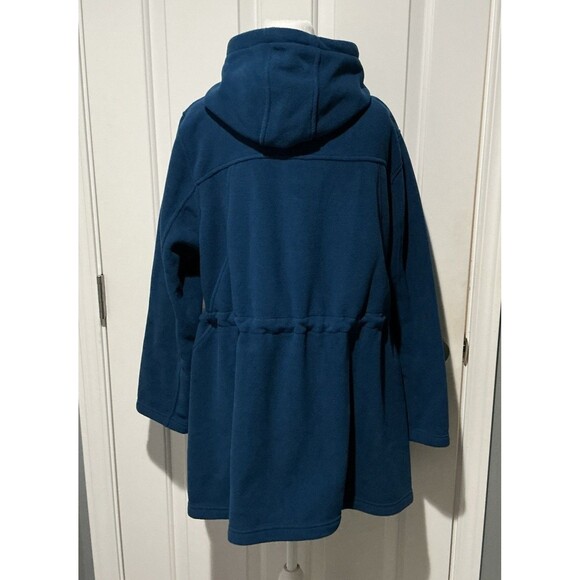 NEW Lands End Polartec Aircore 200 Fleece Full Zip Hoodie Jacket Women’s Size 1X - Picture 4 of 7